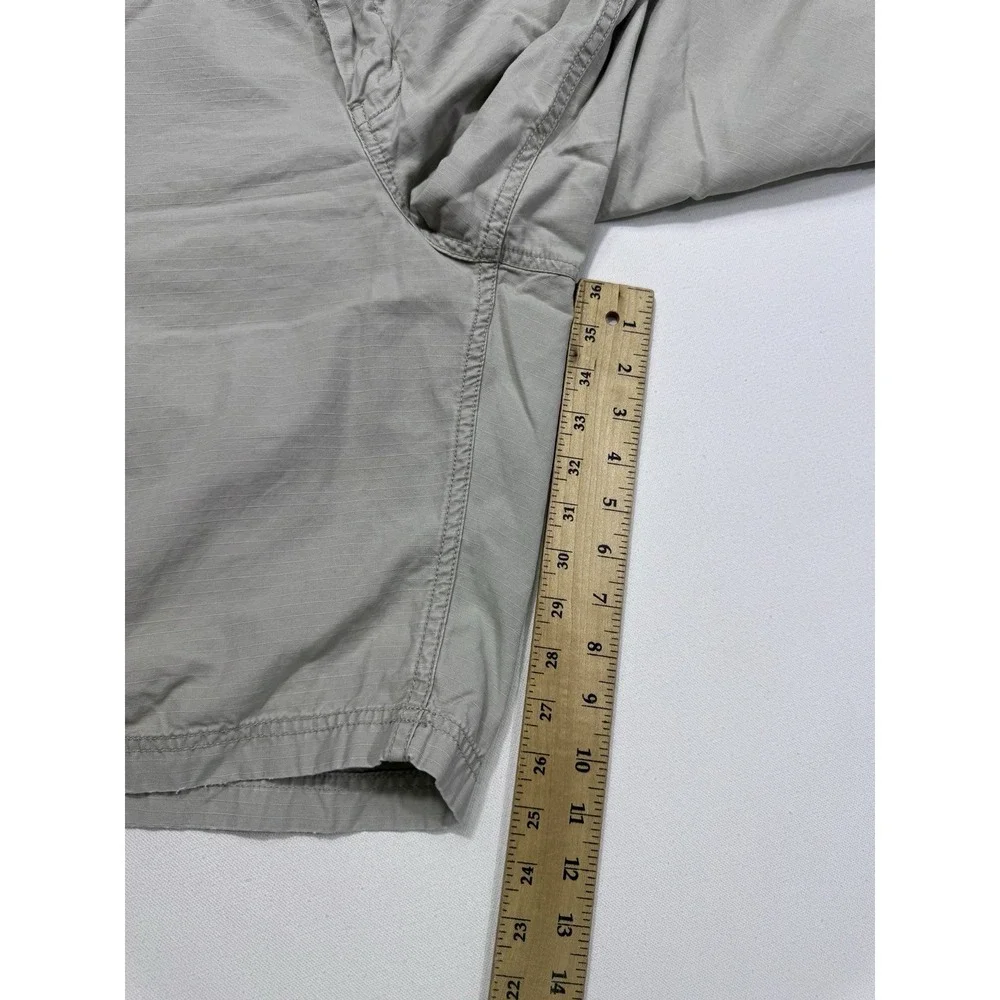 J Crew Ripstop Cargo Shorts Men's 38x10.5 Canvas Utility Work Construction